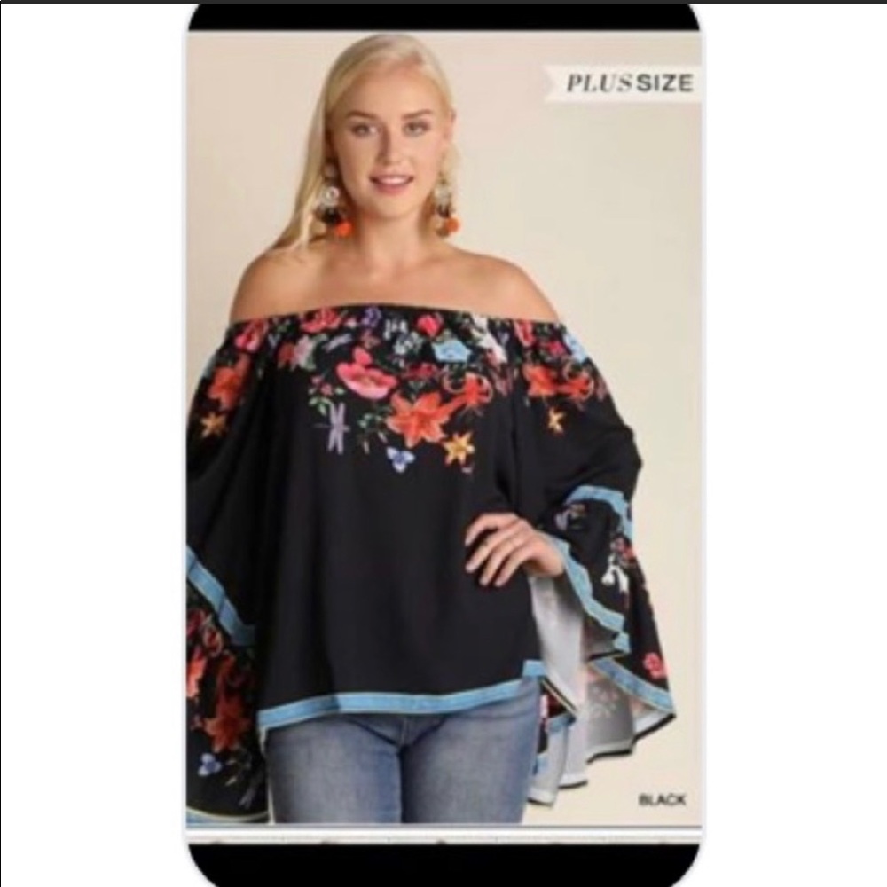 Sassy off shoulder top!